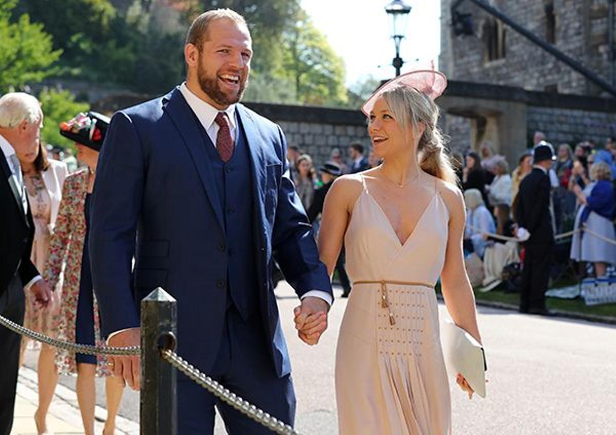 James Haskell y Chloe Madeley