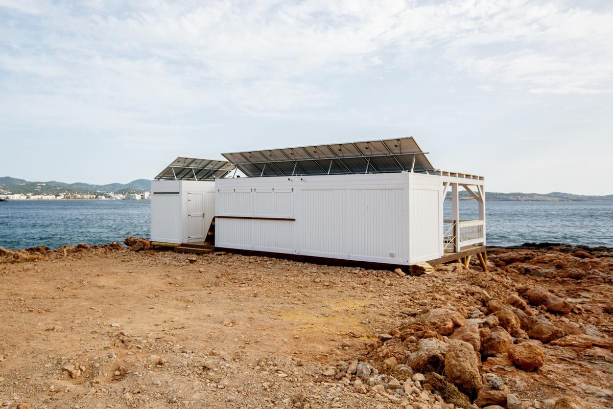 Así era el quiosco de Cala Gració