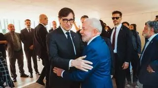 Illa se reúne con Lula y visitan juntos el Barcelona Supercomputing Center