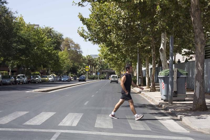 Puntos conflictivos para el tránsito de peatones en Cáceres