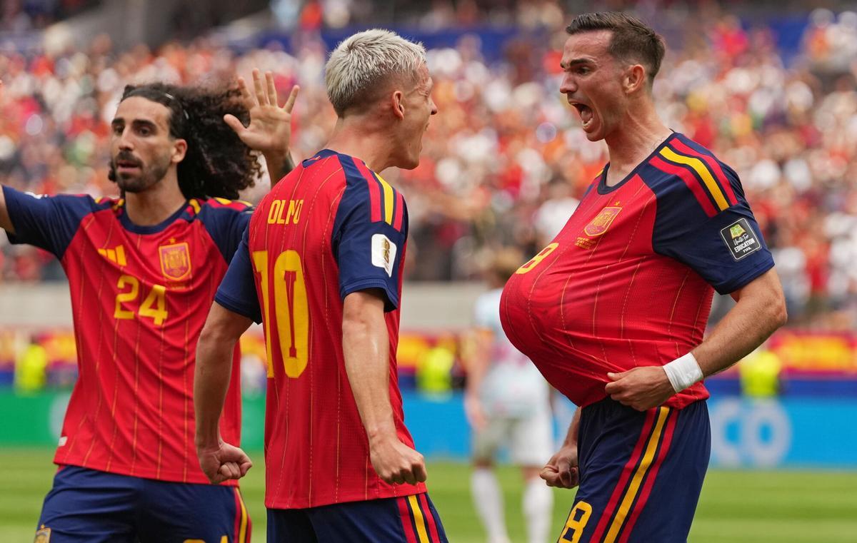 Las mejores imágenes del España-Bélgica.