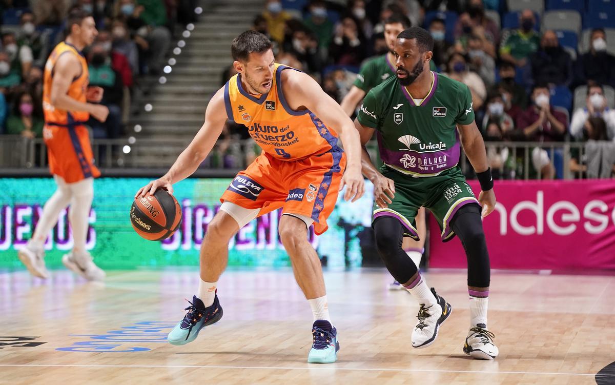 Sam Van Rossom, en un partido ante el Unicaja