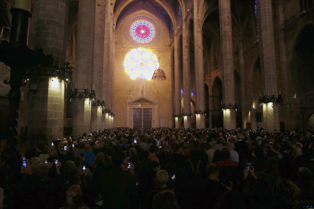 "Lichtfest" in Palmas Kathedrale zieht 3.000 Besucher an