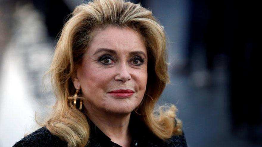 La actriz Catherine Deneuve