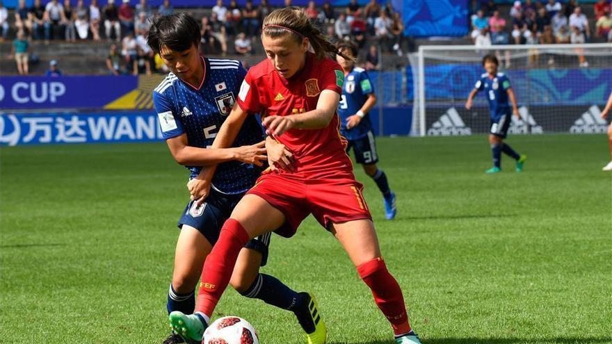 La selección sub20 femenina, con la extremeña Carmen Menayo, en semifinales del Mundial