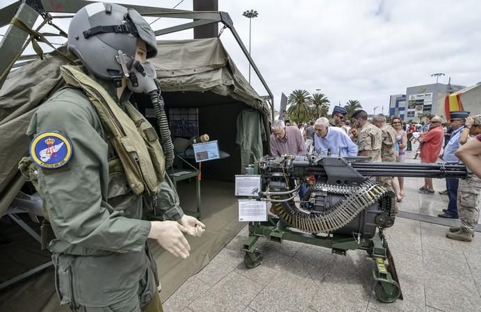 LAS PALMAS DE GRAN CANARIA A 03/06/2017. Día de las Fuerzas Armadas en Plaza de las Islas Canarias. FOTO: J.PÉREZ CURBELO