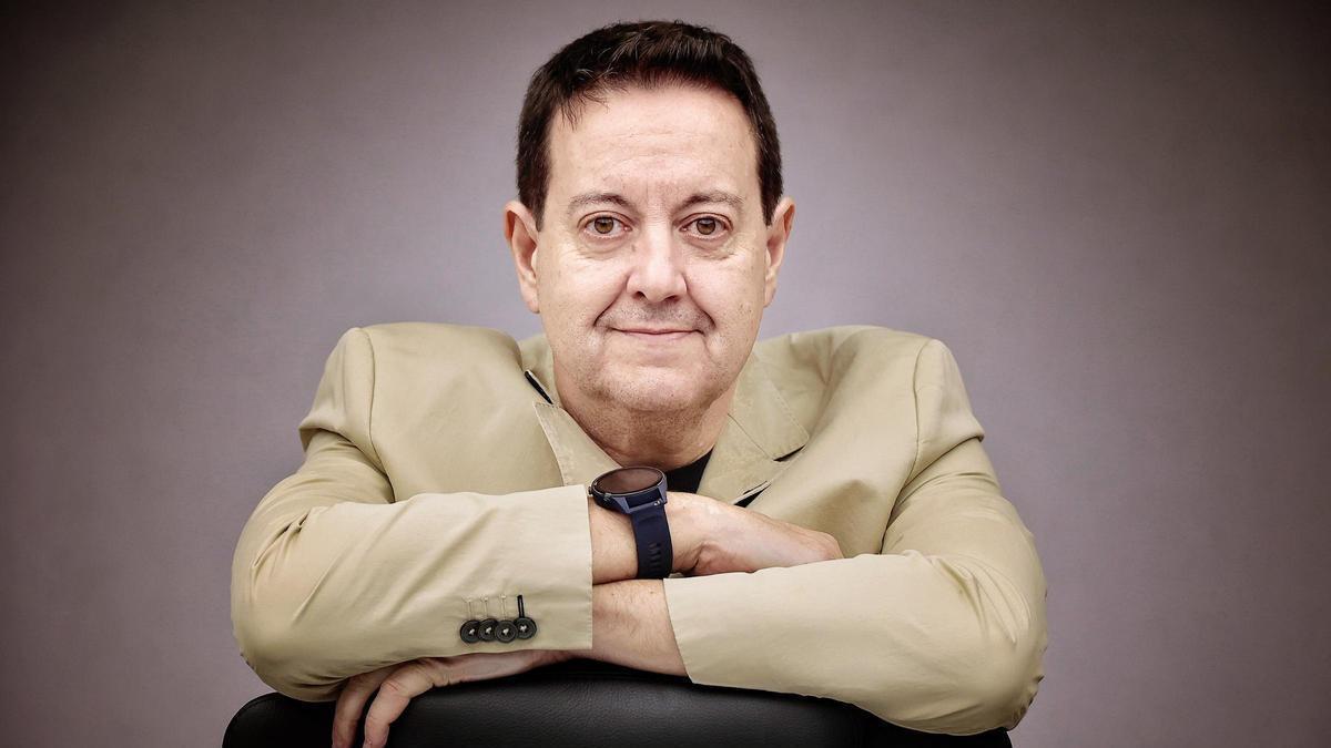 Antoni Daimiel, en su reciente visita a Tenerife.