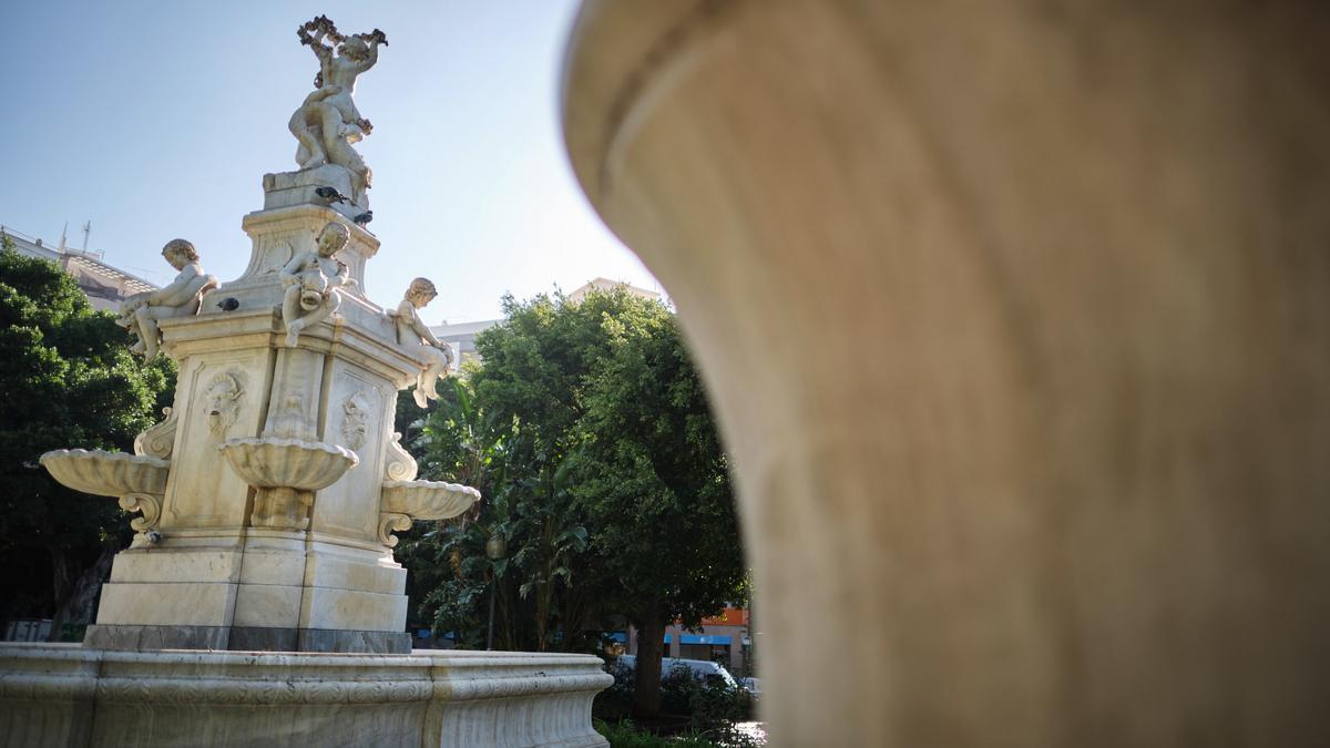 Fuente de la plaza Weyler.