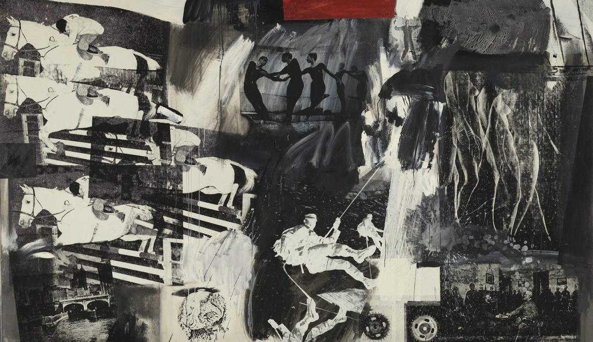 La obra «Express», de Robert Rauschenberg, creada en 1963
