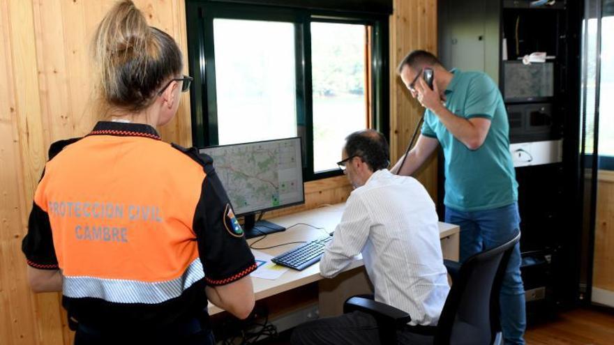 La Xunta realiza un simulacro de rotura de la presa de Cecebre, que abastece a A Coruña, para advertir a la población