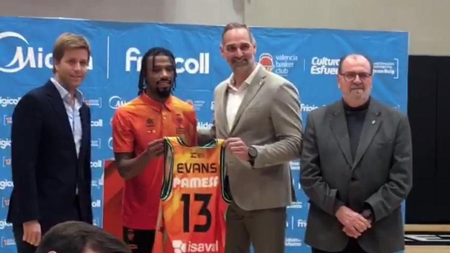 Presentación de Shannon Evans, fichaje del Valencia Basket