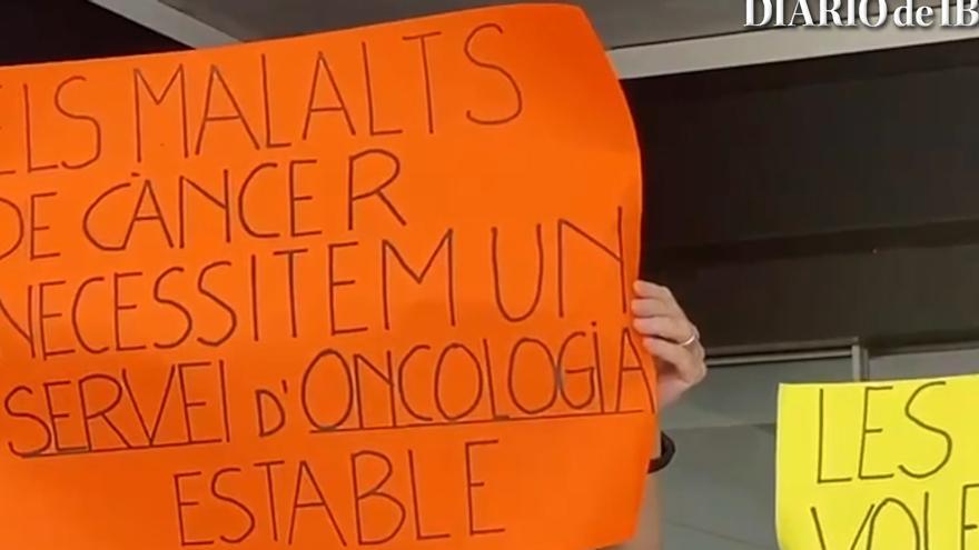 Medio centenar de pacientes exigen una solución inmediata a la falta de oncólogos en Ibiza y Formentera