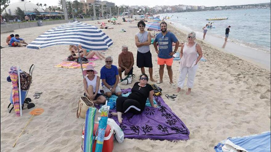 Troyanos infiltrados en la playa de s&#039;Arenal