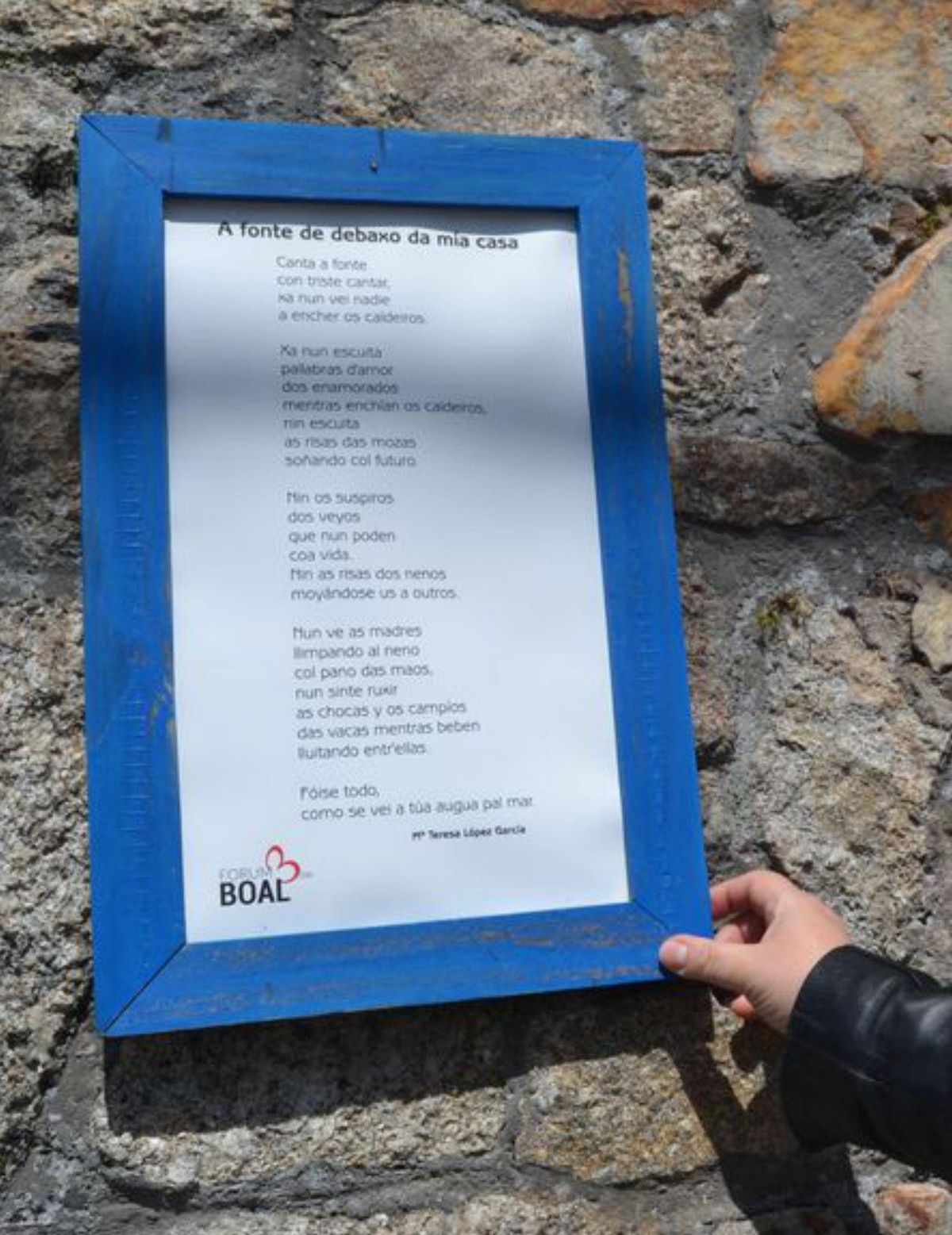 Boal despliega su apego a los versos