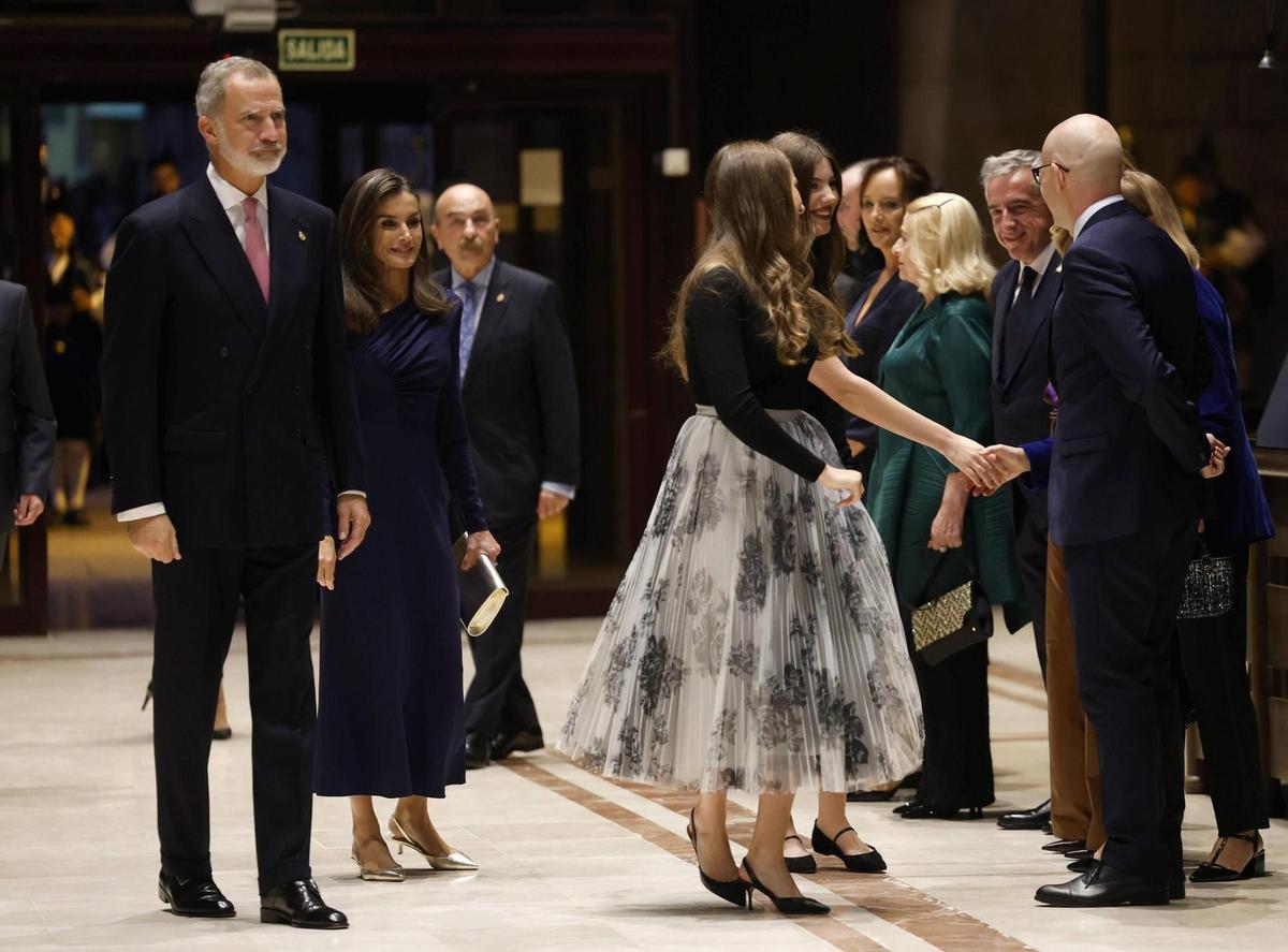 Así fue la entrada de los invitados al concierto de los Premios Princesa en Oviedo