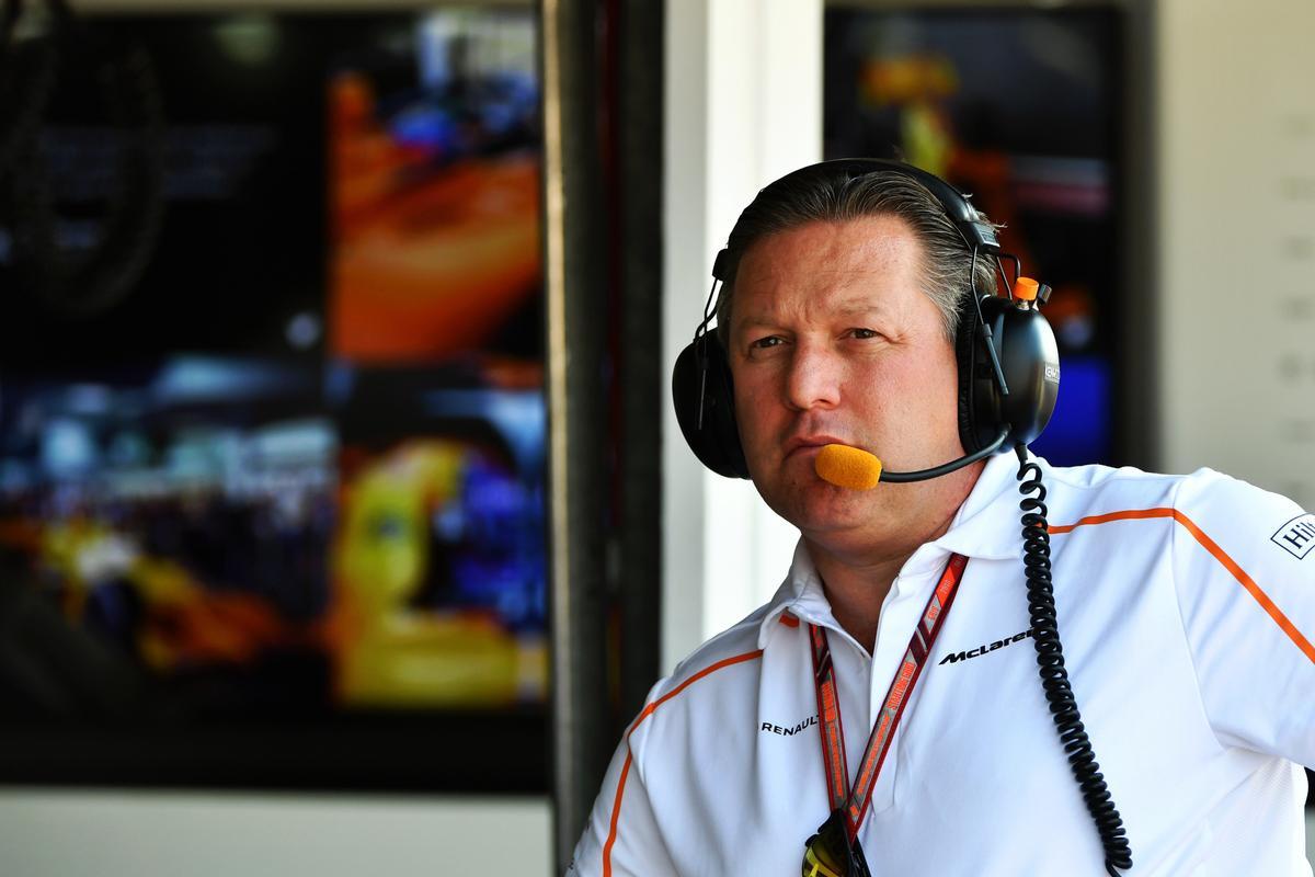 Zak Brown, director ejecutivo de McLaren