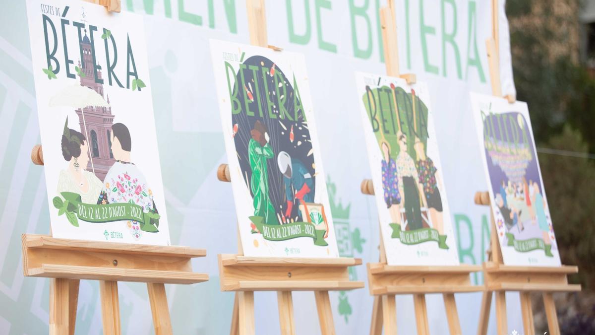 Carteles de las fiestas de Bétera de 2022