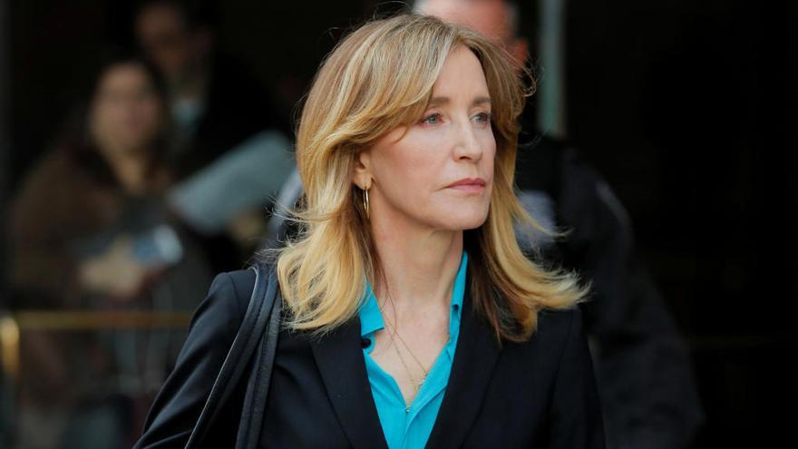 La actriz de &quot;Mujeres desesperadas&quot; Felicity Huffman.