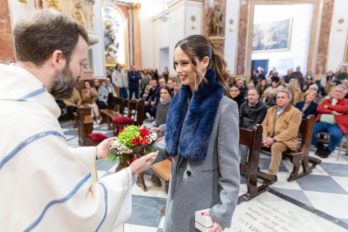 Ofrenda de las Fallas de Primera A el 1 de enero de 2026