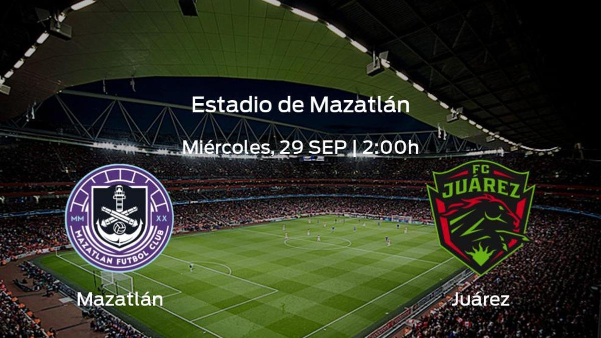 Jornada 11 de la Liga MX de Apertura: previa del duelo Mazatlán - FC Juárez