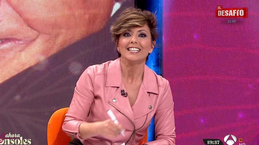 Ortega Cano se cuela en Antena 3 y provoca las risas de Sonsoles Ónega