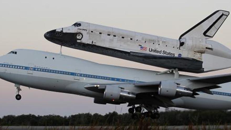 Un avión trasladará al Discovery hasta el Museo del Aire y del Espacio.