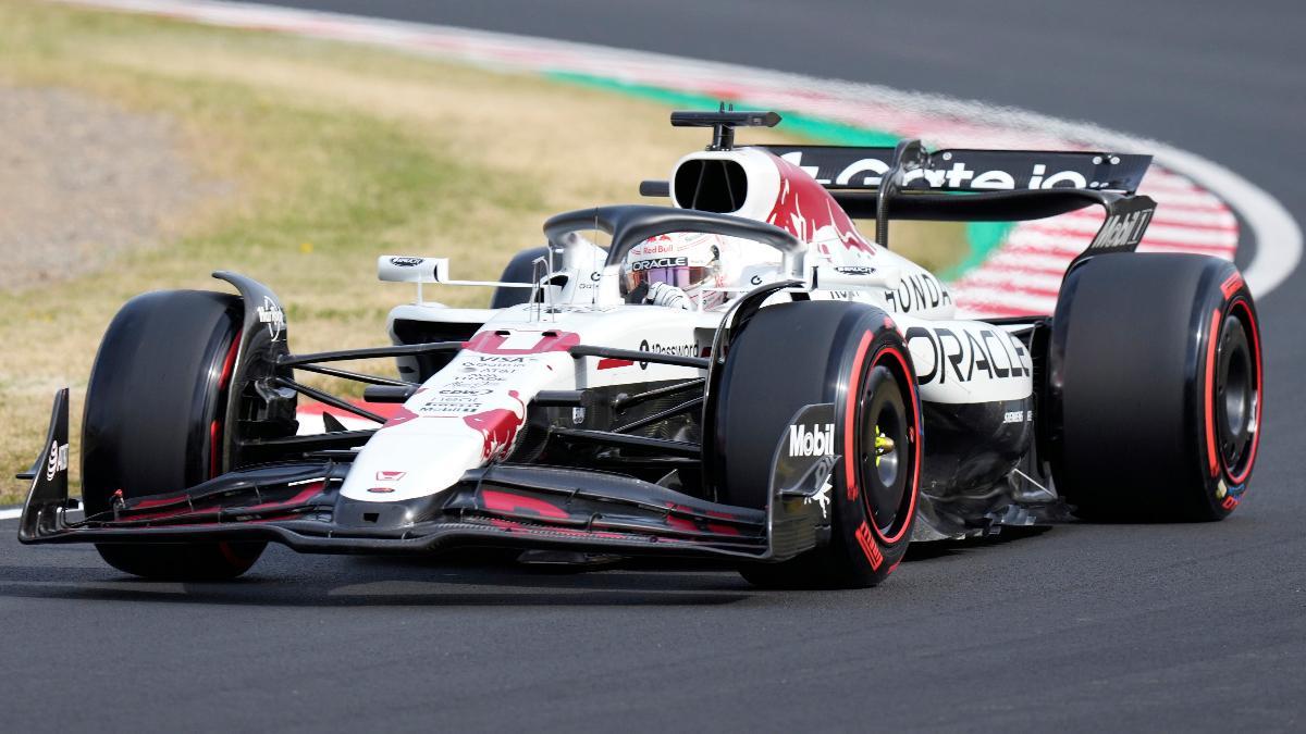 Max Verstappen , ganador por cuarto año consecutivo en Japón