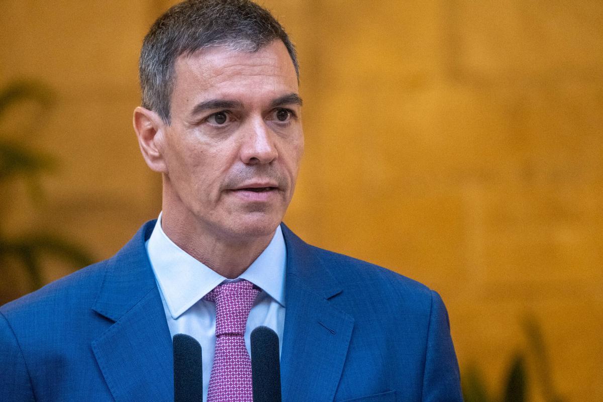 El presidente del gobierno Pedro Sánchez El presidente del gobierno Pedro Sánchez
