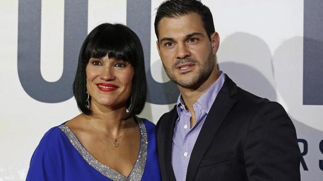 Irene Villa junto a su pareja Juan Pablo Lauro.