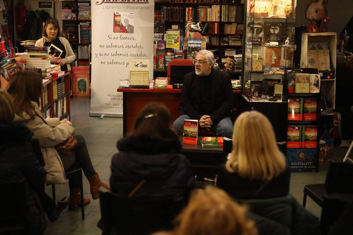 Zamora. presentación de libro de Félix G. Modroño