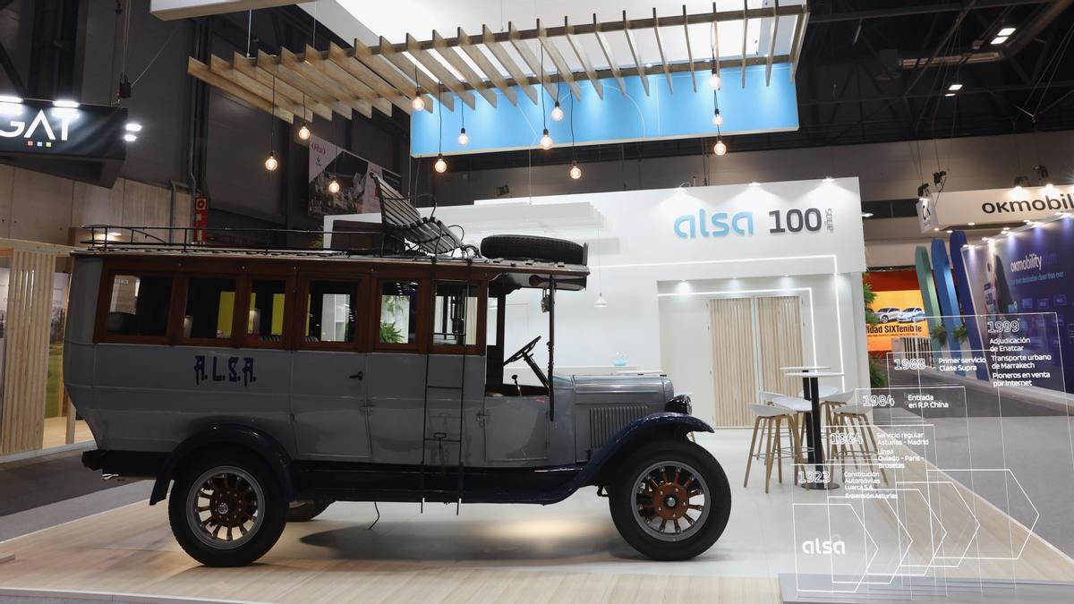 El Chevrolet Capitol de 1927 de Alsa expuesto en Fitur.