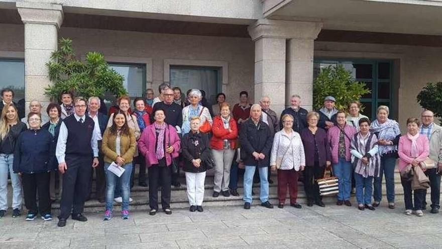 Vila de Cruces se fue de excursión a la costa de A Coruña