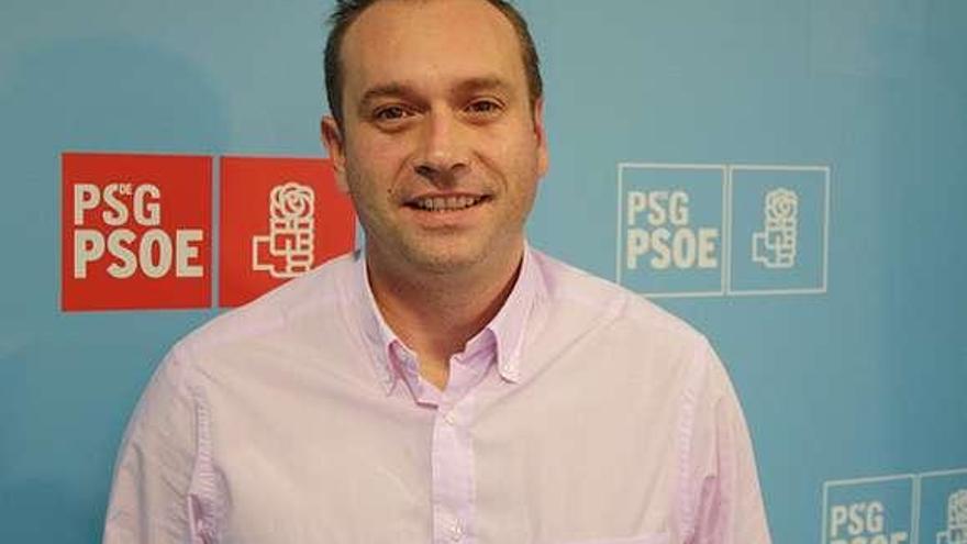 Pablo García, número dos del PSOE.  // FdV