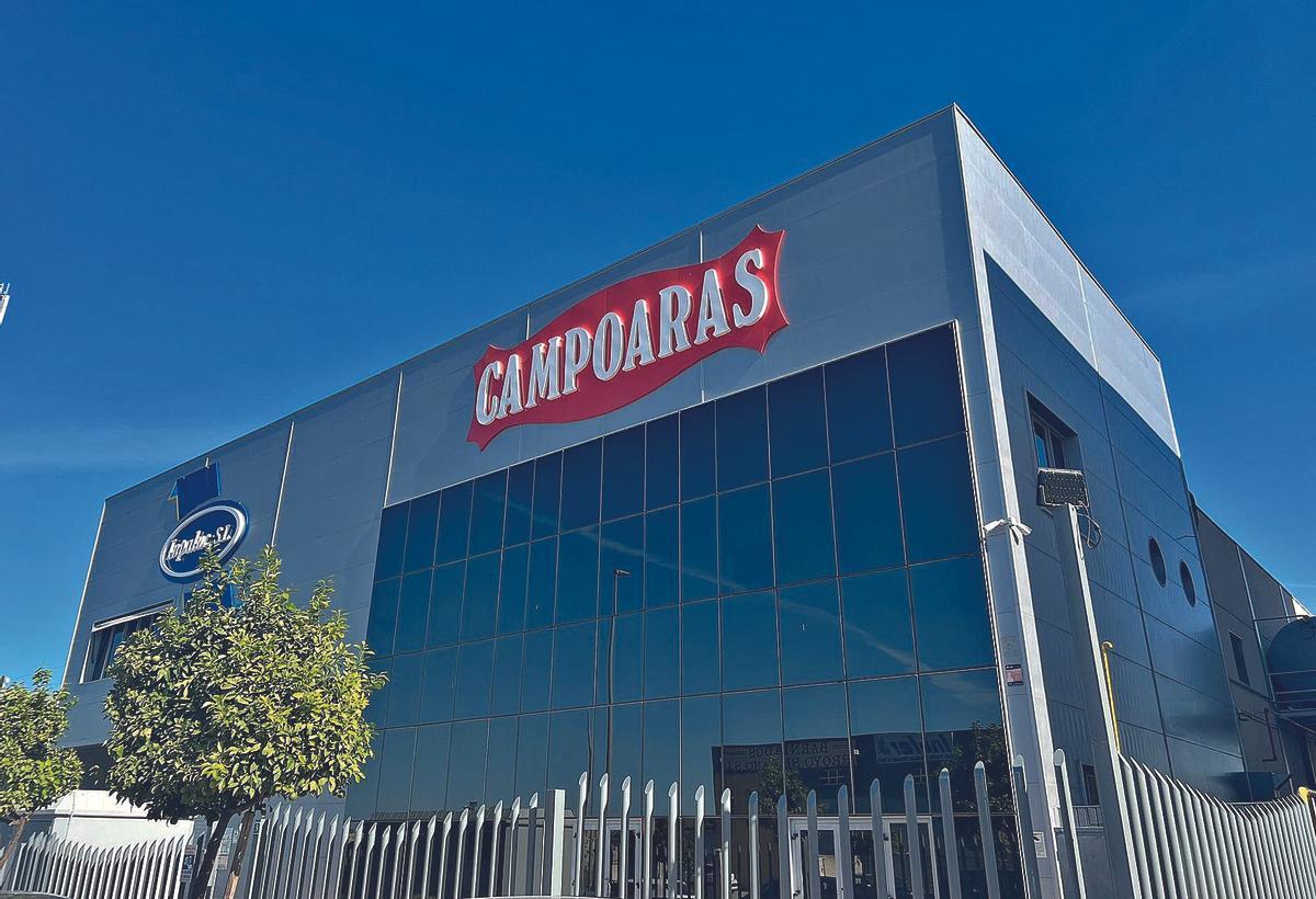 INPALUC. Sede de la firma de la marca de productos Campoaras que fabrica y comercializa para Andalucía y Badajoz.