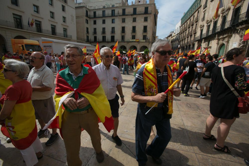 Clamor en Alicante por la unidad de España