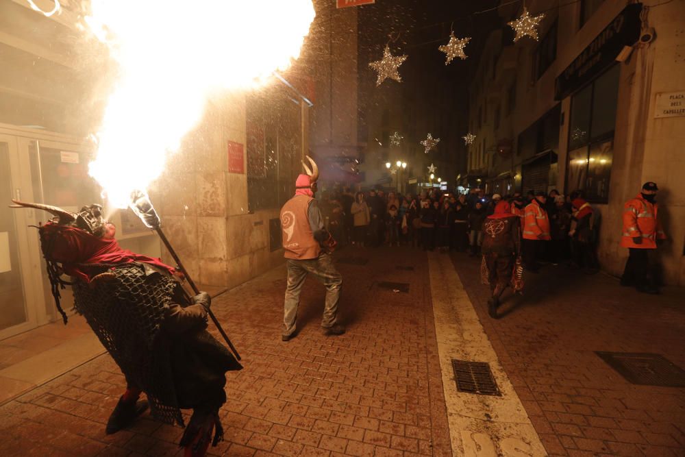 Palma feiert Sant Sebastià trotz Regen, Wind und Kälte