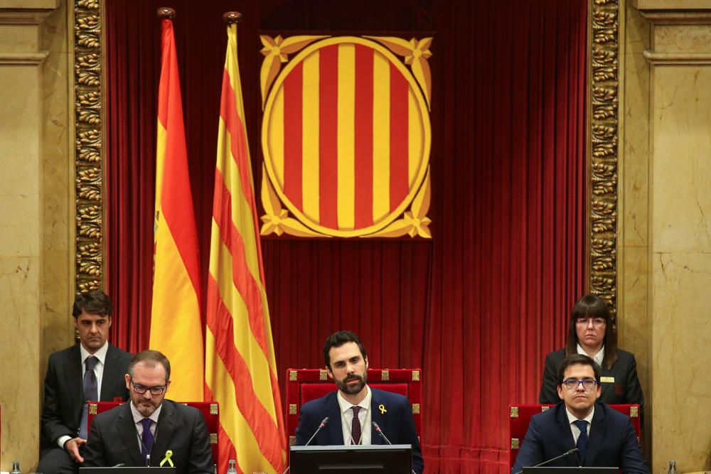 Constitució del nou Parlament