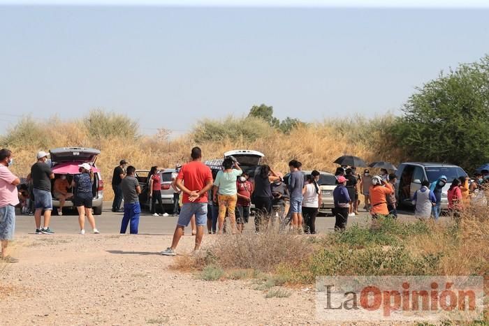 Totana protesta ante su vuelta a la fase 1