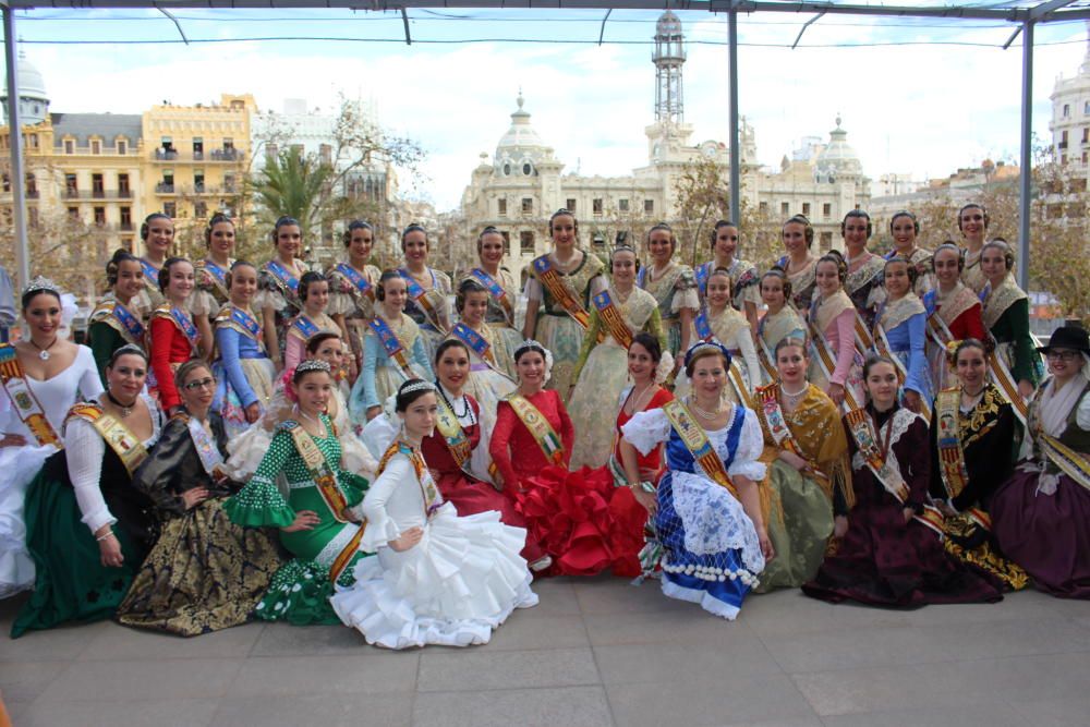 Las casas andaluzas acudieron al palco.