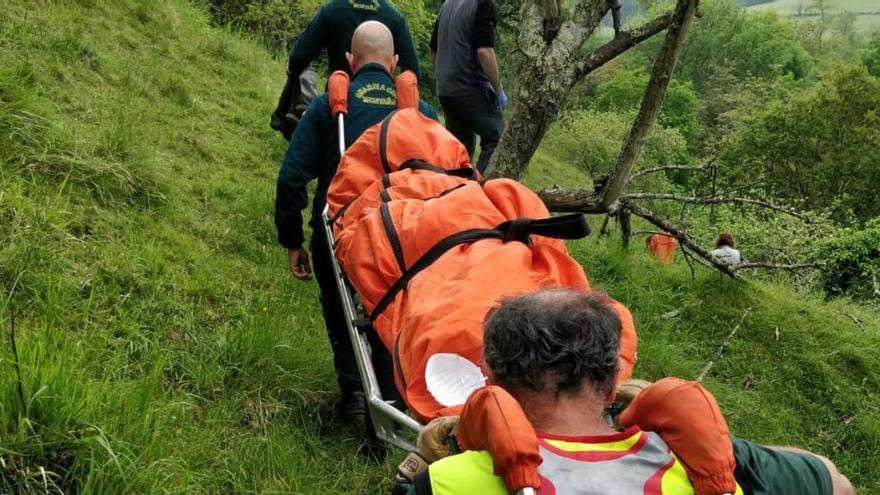 La investigación descarta la muerte violenta en los restos de cadáver de Llanes