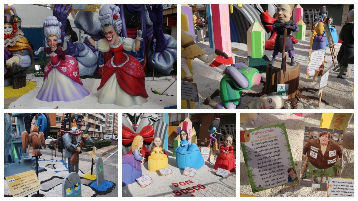 Los mejores guiños políticos en las Fallas 2026 de Burriana