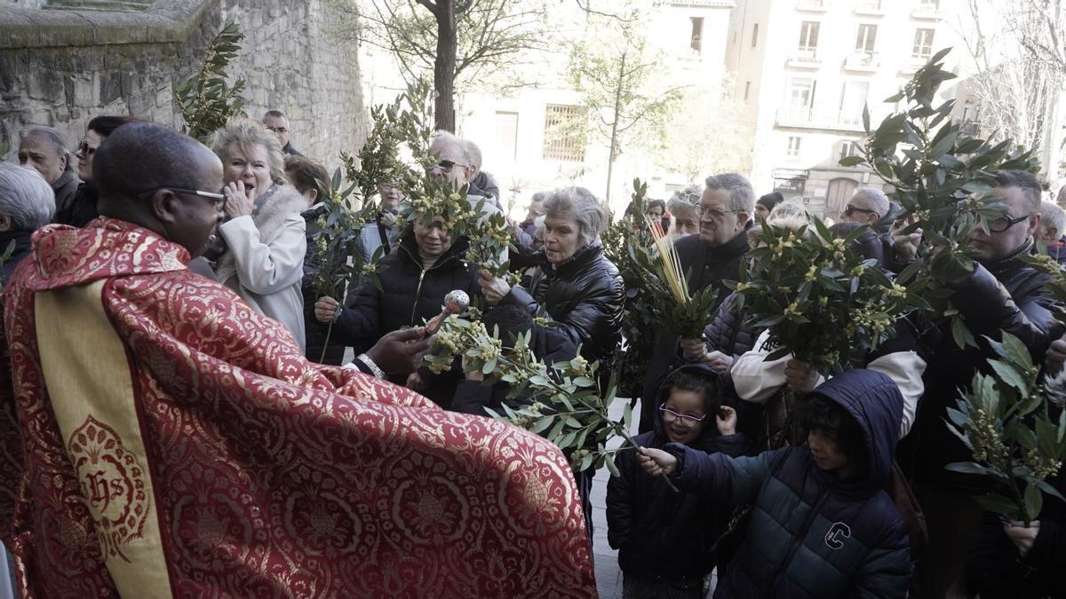Així s'ha viscut el Diumenge de Rams a Manresa