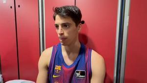 Juanmi Marcos: Le queremos pedir disculpas a la afición, siempre son necesarios, el martes y el viernes tenemos que dar la cara y tratar de conseguir las dos victorias”