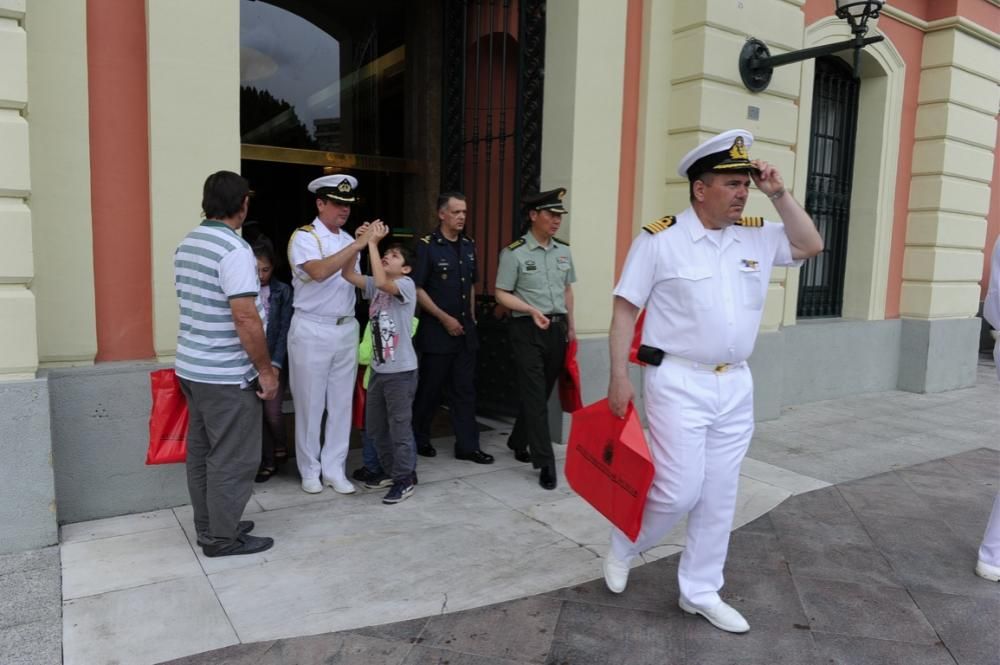 Recepción de Agregados de Defensa Militares Navales y Aéreos