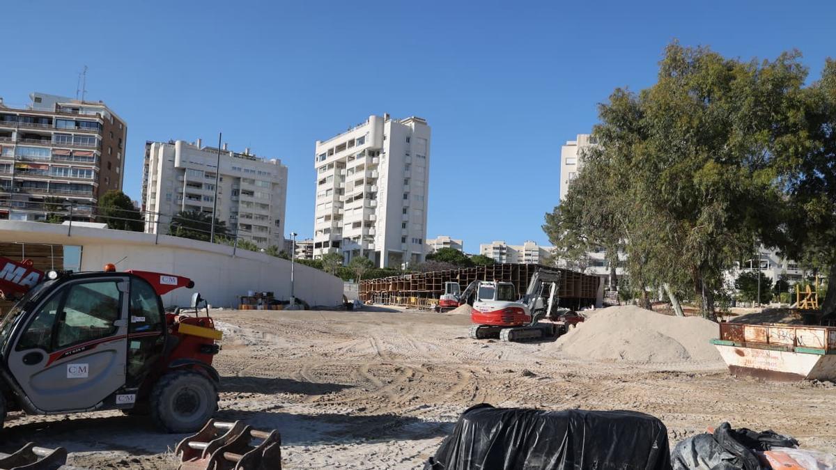 Las obras de la Almadraba se retrasan de nuevo pero el Ayuntamiento de Alicante afirma que acabarán en mayo