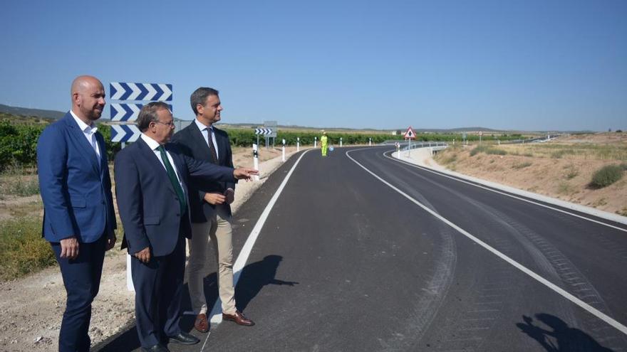 Inauguración del segundo tramo de la carretera que une Yecla y Fuente Álamo