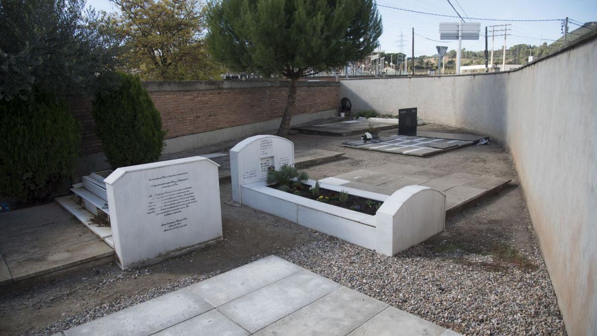 El cementiri musulmà és a l’extrem nord-oest del cementiri municipal | MIREIA ARSO
