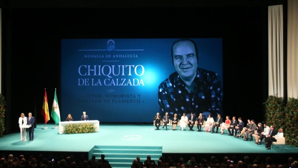 Entrega de las Medallas de Andalucía de 2018