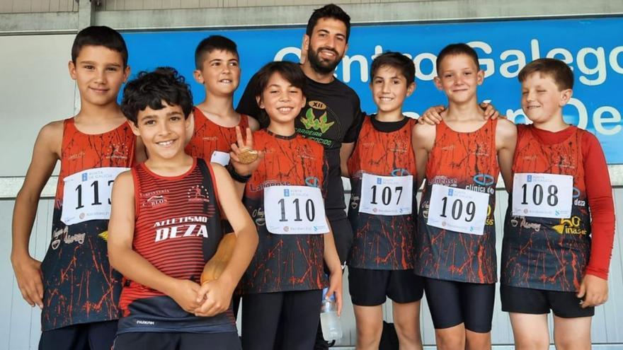 El Atletismo Deza se reparte entre el Gallego y el Provincial