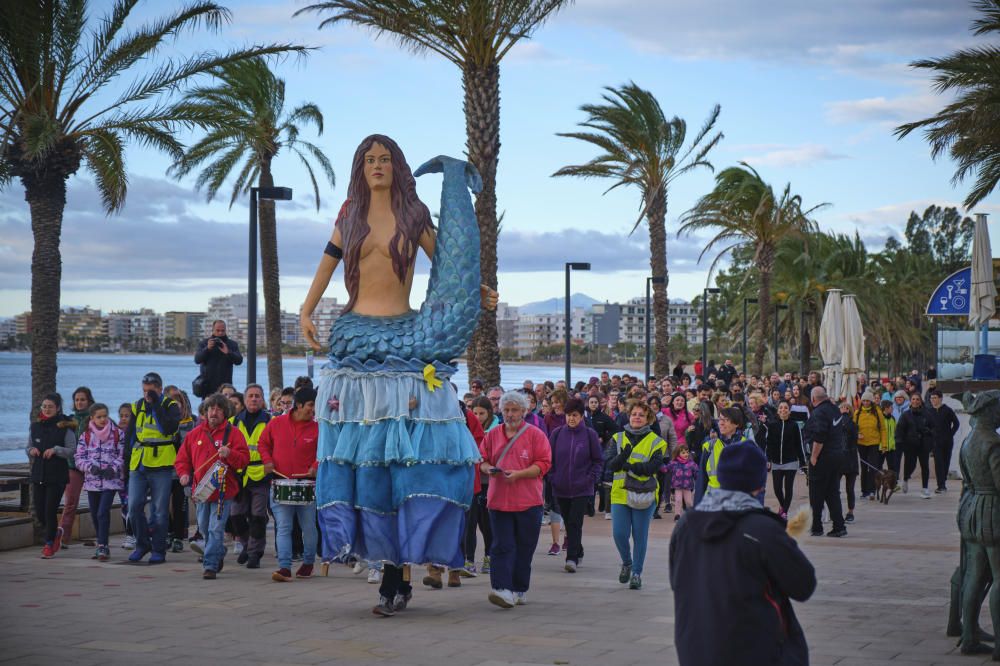 Tercera caminada contra la violència de gènere a Roses